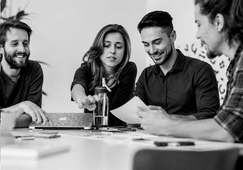 Innovasolution team working on technology solutions